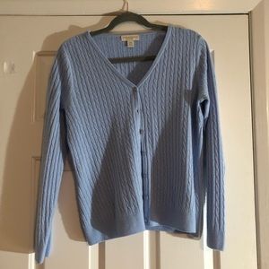 Petite Light Blue Cardigan